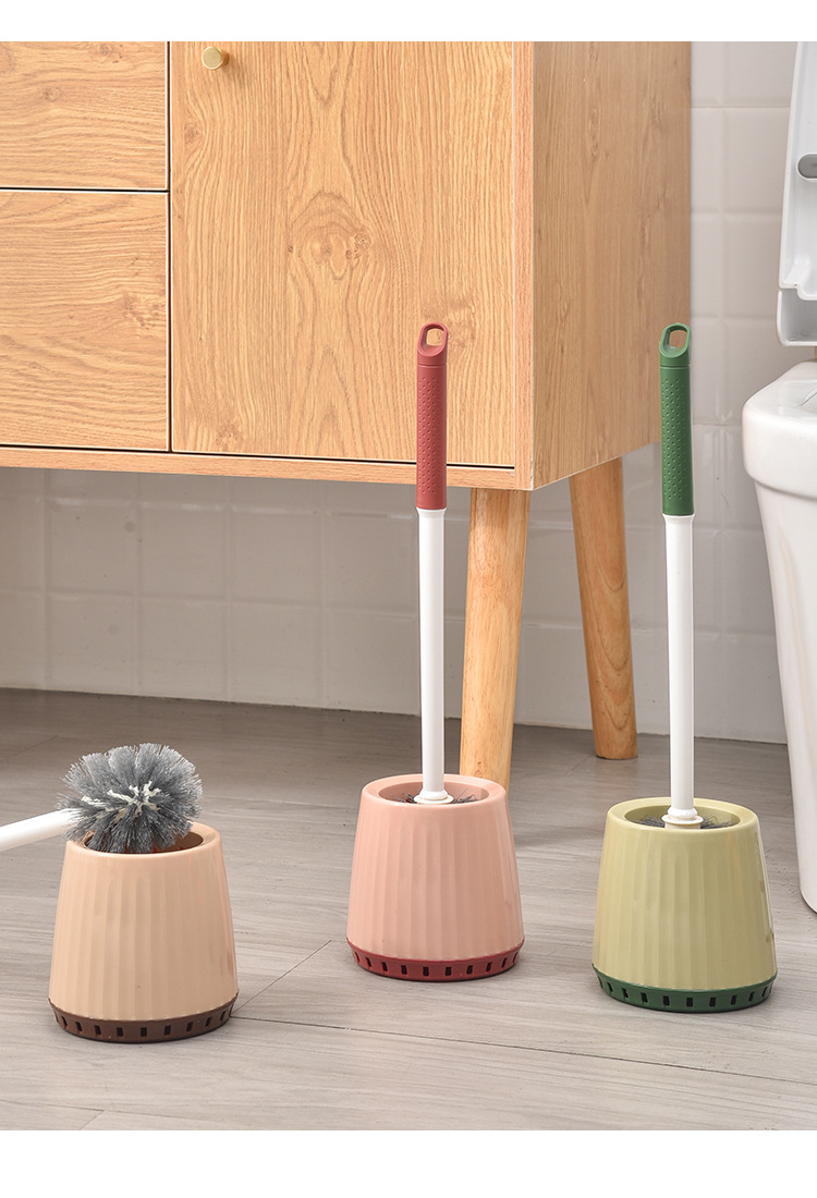 8257壁挂清洁刷套装马桶刷无死角挂墙式家用卫生间免打孔厕所刷子批发详情10