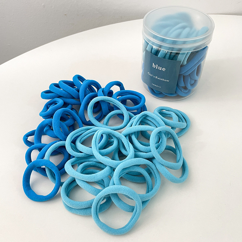 National trend series hair ties, colorful high-elasticity candy-colored rubber bands, hair bands, hair accessories pic 12