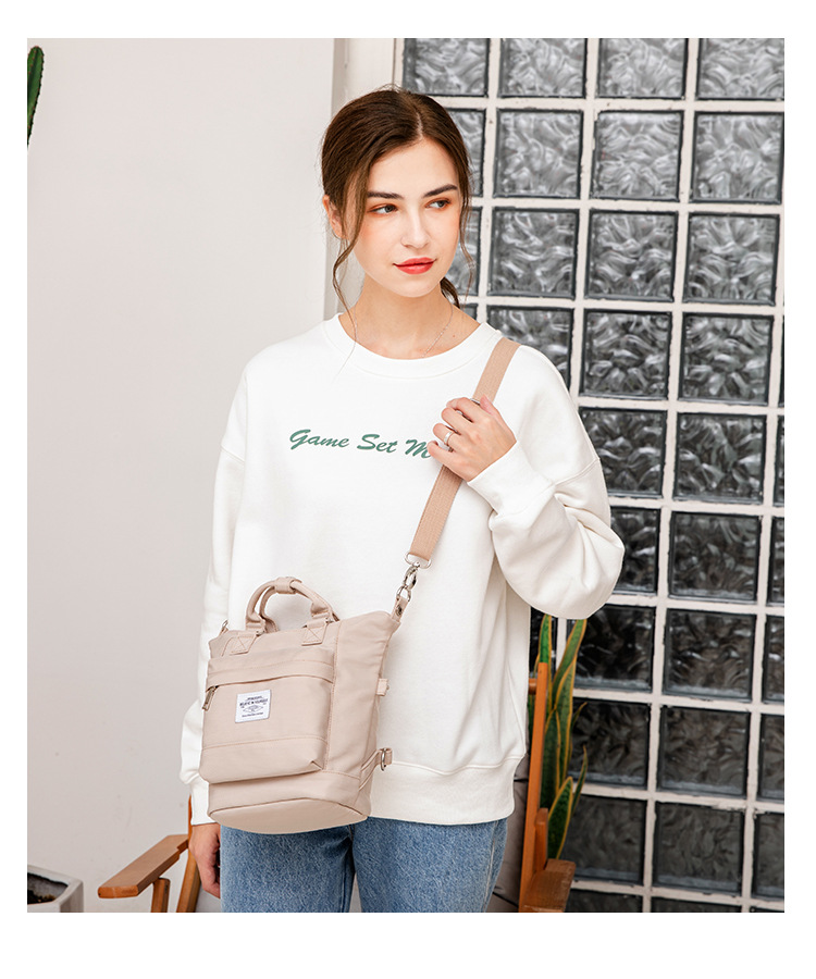 斜挎背包三用休闲双肩包迷你背包大学生ins风旅行逛街小书包批发详情5