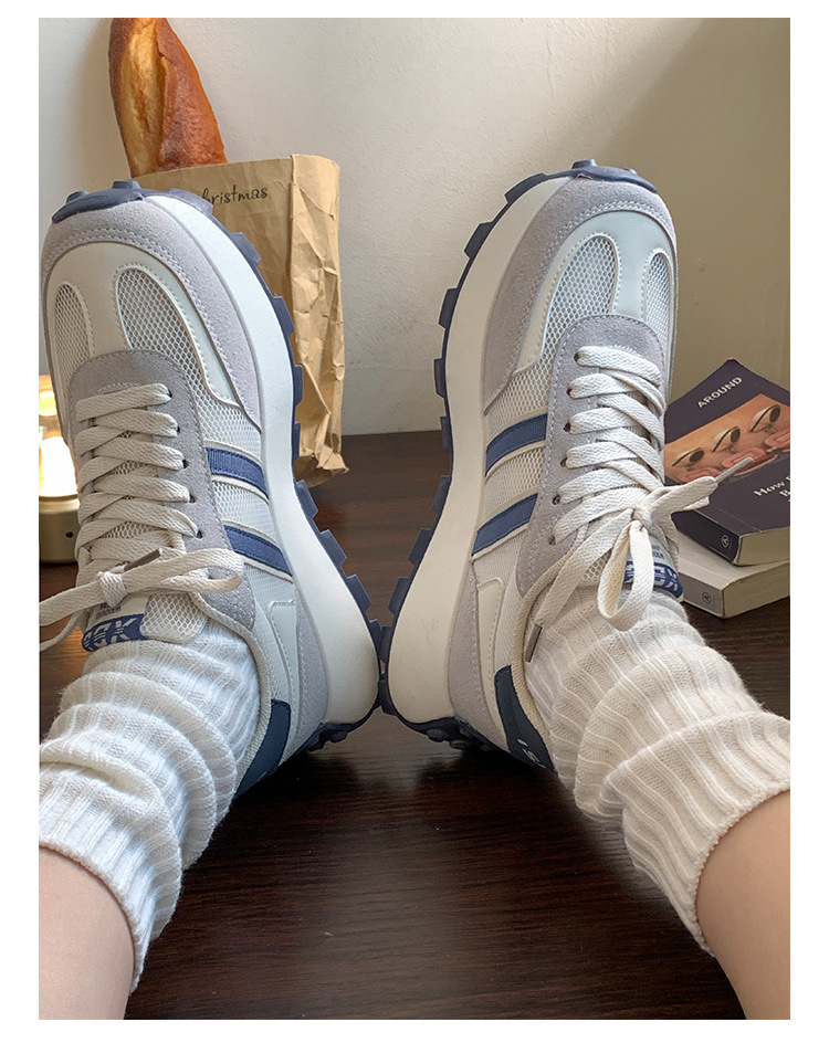   热卖2023春季新款厚底网面透气运动阿甘鞋MIS-887详情13