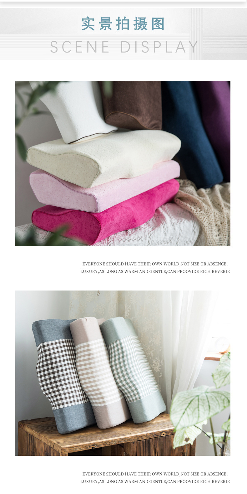 Wholesale memory pillows, memory butterfly-shaped pillows, slow rebound health care neck protection pillows, memory pillows. Larger quantities offer better prices pic 8