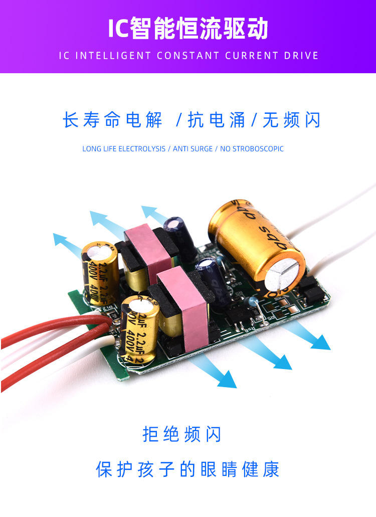 厂家批发 led灯泡 大功率三防节能灯e27/b22塑料灯泡高富帅球泡灯 pic 9