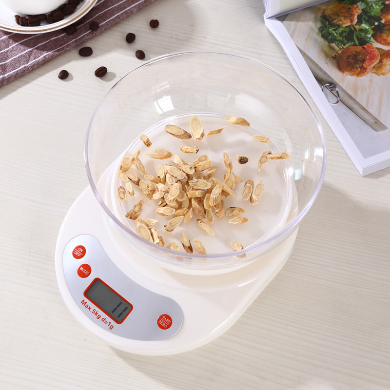 Wholesale of household kitchen electronic scales, kitchen baking scales, food scales, DIY dessert scales, medicinal herbs, fruits and food scales pic 4
