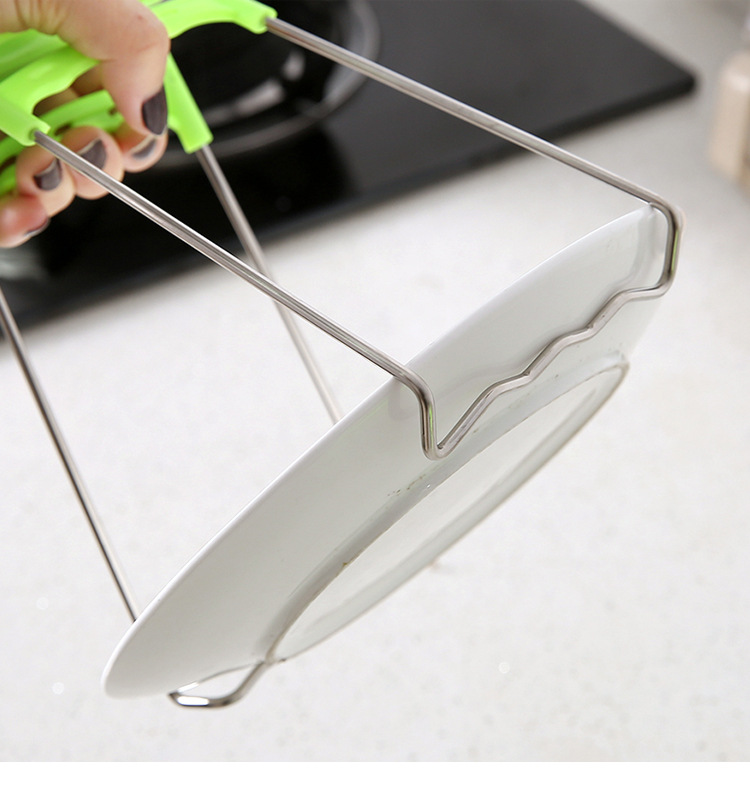Creative Kitchen multi-purpose stainless steel bowl tongs set, bowl tongs, anti-scald dish tongs, plate tongs wholesale pic 37