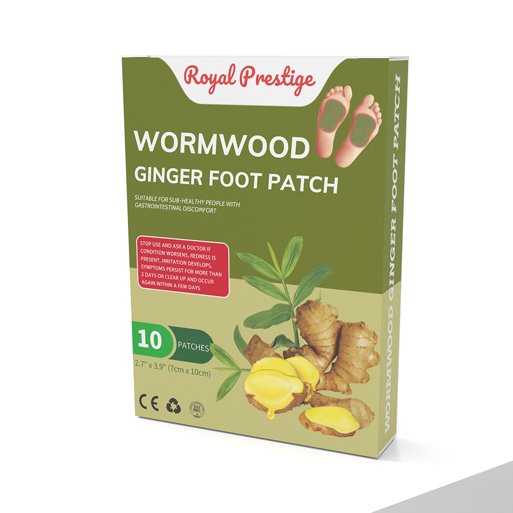 Mugwort and ginger foot patches, mugwort leaf and ginger heating and warming foot patches, household foot sole patches wholesale factory direct sales pic 26