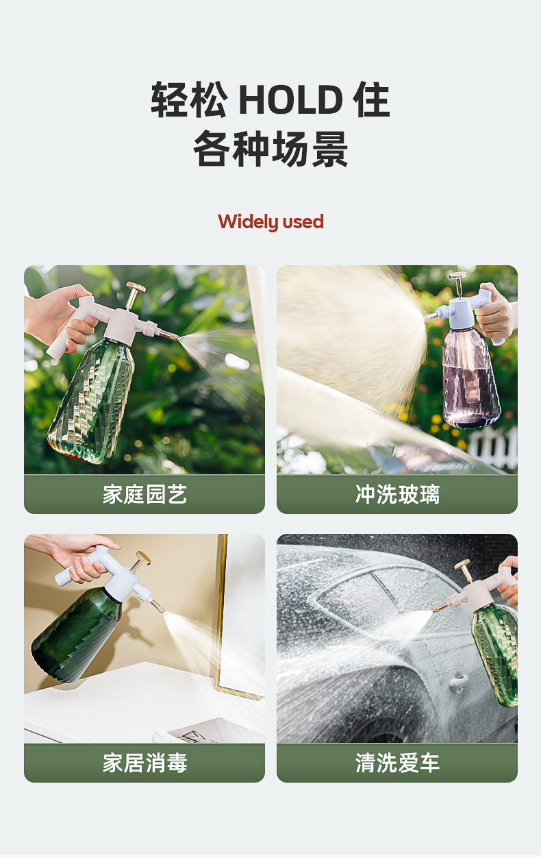 أبريق سبريير للرش المخصص لرش الرذاذ المشكل بالبقع pic 6