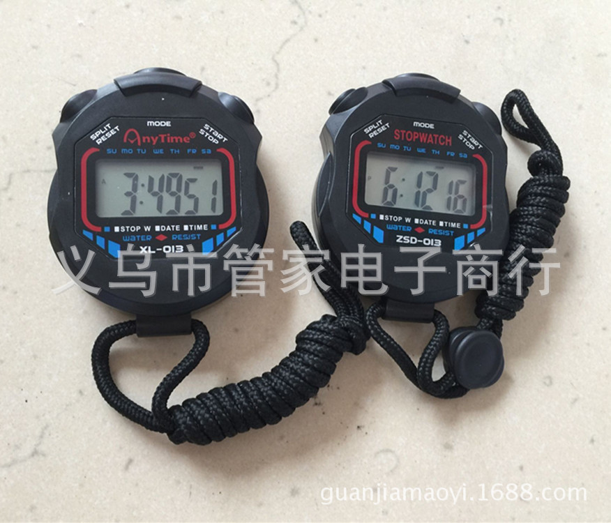 Electronic stopwatch ZSD-013/XL-013 running race timer, multi-functional electronic seconds for sports pic 10