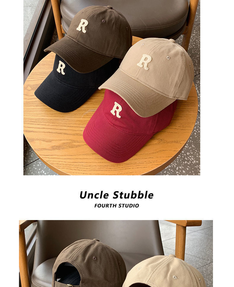 Summer cap for girls, universal baseball cap, big head circumference to show face, trendy and versatile small baseball cap, Korean-style sun hat for students pic 2