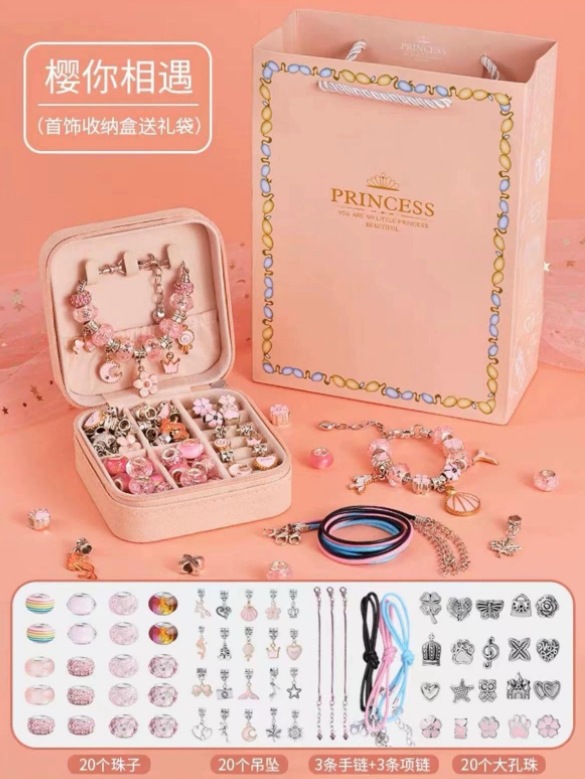 diy handcrafted crystal beads, festival gifts, handcrafted beaded jewelry accessories wholesale pic 2