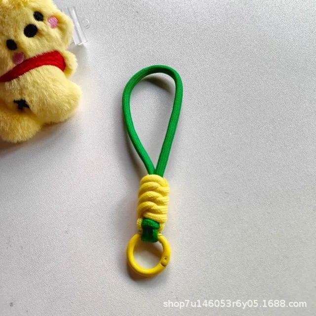夺甲 TOLKA品牌编织手机挂绳糖果色迷你可拆打结钥匙扣短绳批发商详情15