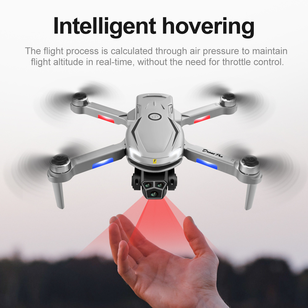新款跨境儿童玩具遥控飞机 航拍高清8K长续航四轴无刷无人机drone详情19