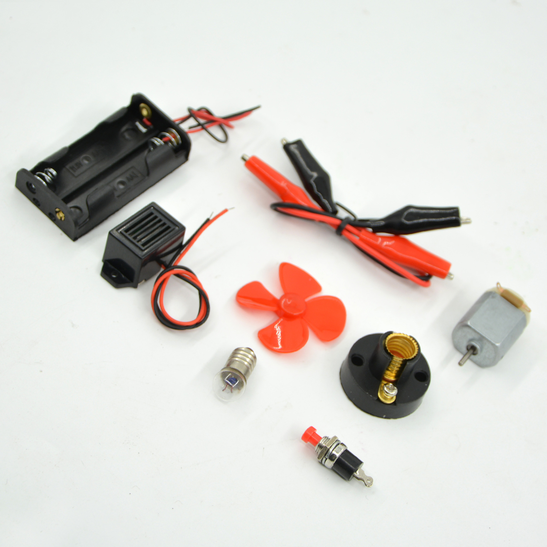 Cross-mirror circuit set steam electronic accessories toy making Circuit diagram Fei Long Electrical pic 14