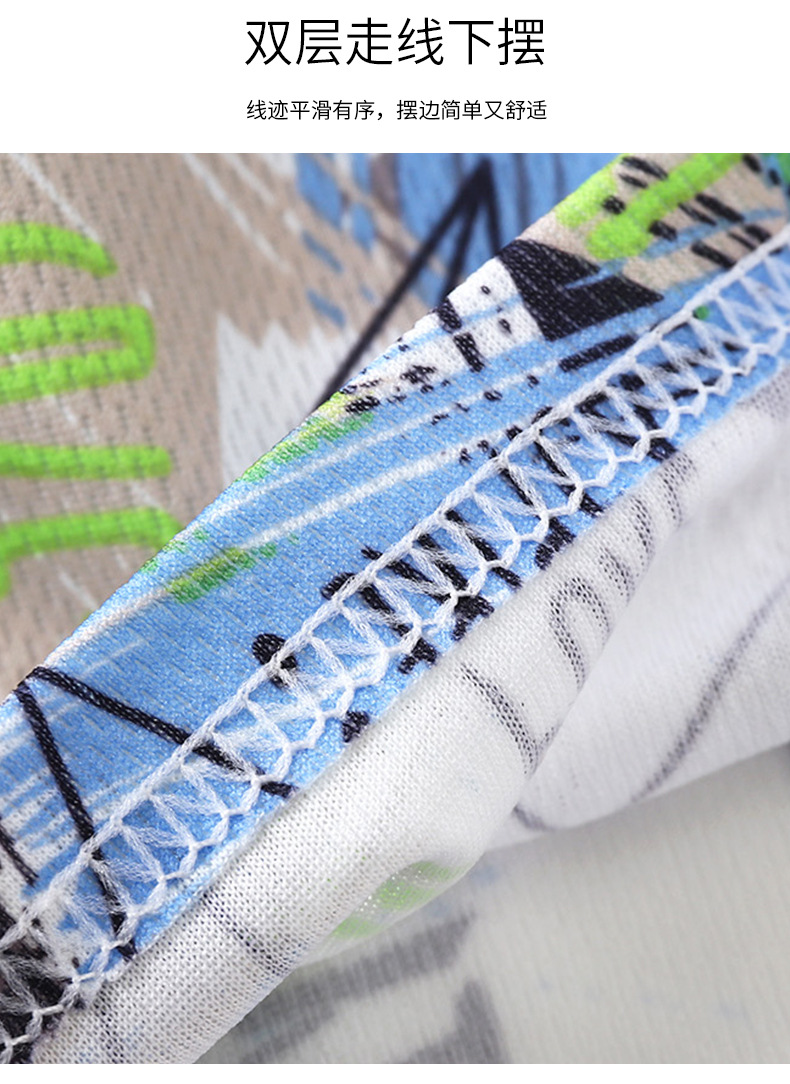 夏季儿童套装 2023新款速干衣运动服男宝宝迷彩t恤两件套童装批发详情19