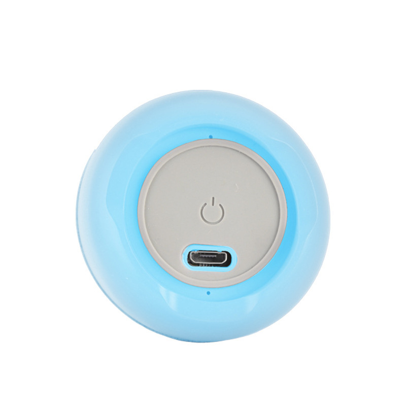 创意胶囊蓝牙音箱带灯炫彩户外便携式小圆柱音响木纹新款外贸礼品详情6