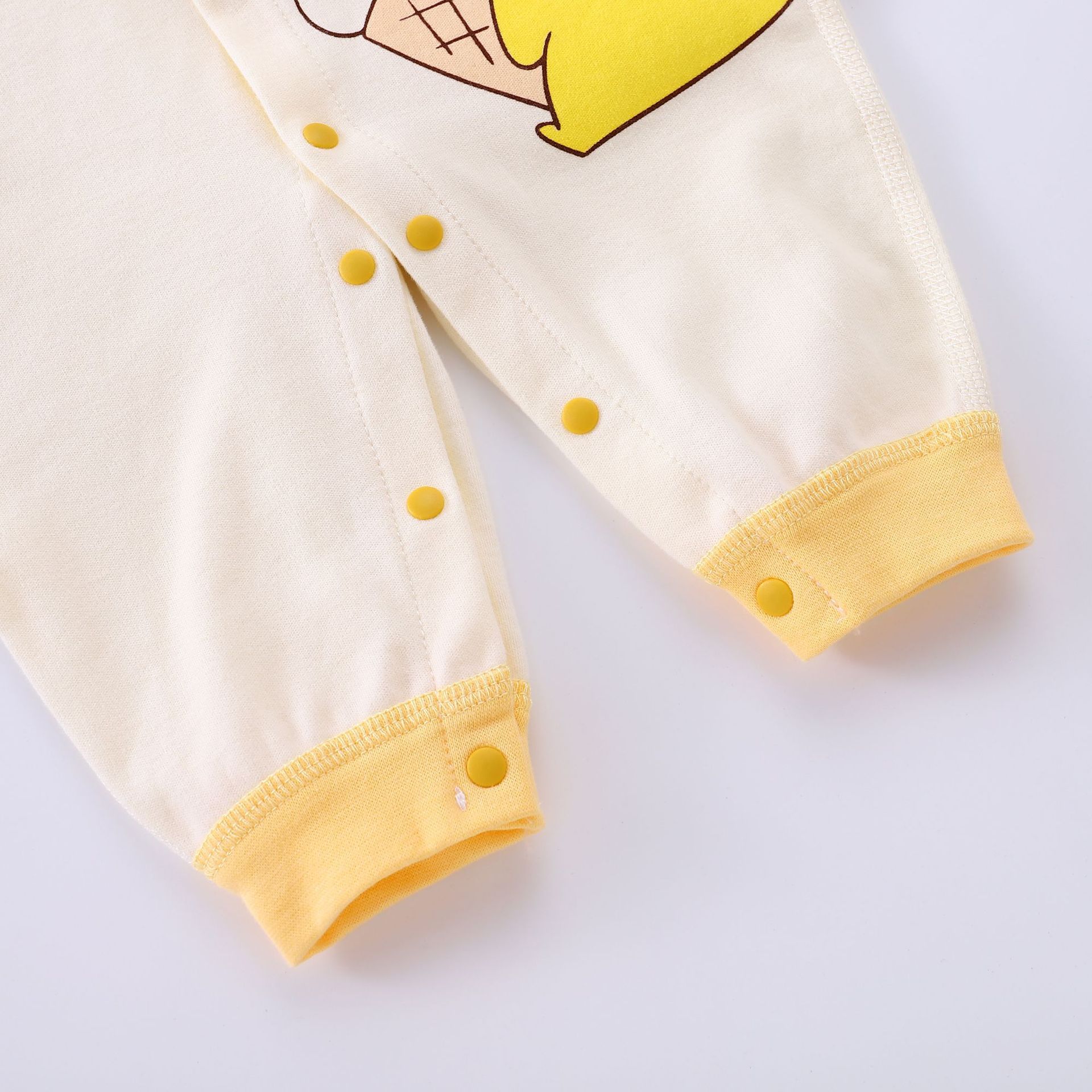 婴儿连体衣棉质长袖哈衣春秋季宝宝秋衣舒适爬服新生儿睡衣春秋装详情11