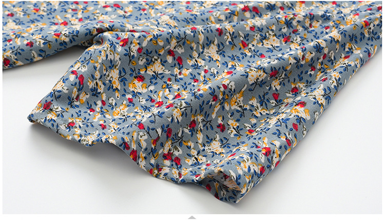 中老年人女奶奶夏季套装棉绸衬衫妈妈装两件套衬衣上衣老太太短袖详情19