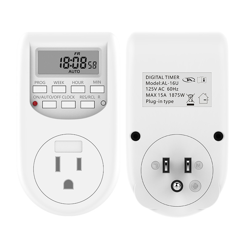 German-style plug timer multi-hole socket controller, timer switch socket, Qiaole Electrical Appliance AL-06 pic 5