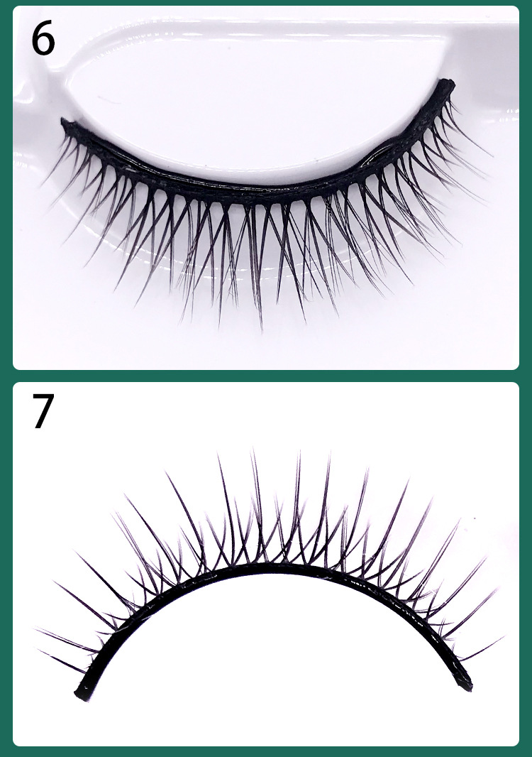 Xiaohongshu is highly recommending a pair of natural temperature-sensitive jelly glue self-adhesive eyelash manufacturers for wholesale of self-adhesive false eyelashes pic 9