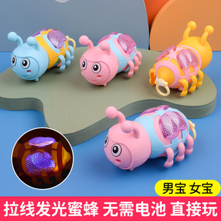 抖音网红同款儿童玩具按压动物小黄鸭爬行玩具车玩具地摊批发工厂详情14