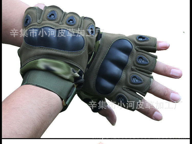 Special Forces tactical half-finger gloves, male reporter Black Eagle Sports Outdoor fighting anti-slip military fan cycling sun protection gloves pic 9