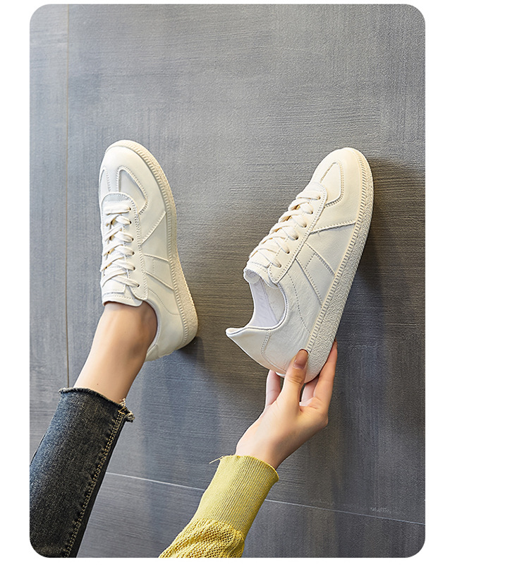 2024夏季新款小白鞋女百搭鞋子爆款女款厚底透气真皮休闲板鞋女鞋详情17