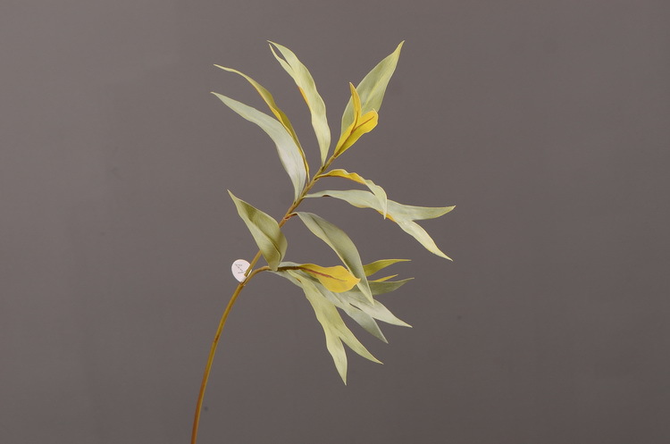 Dongli Flower Industry offers wholesale of artificial double-sided leaves, antler leaves, silver birch leaves, green plants, artificial green plants, indoor living room soft decoration, flower arrangement and matching materials pic 15