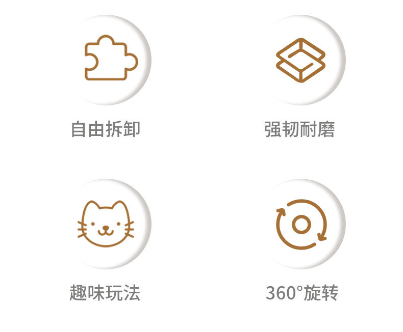 跨境新款宠物不倒翁玩具小兔漏食球逗猫玩具猫咪益智自嗨宠物用品详情2