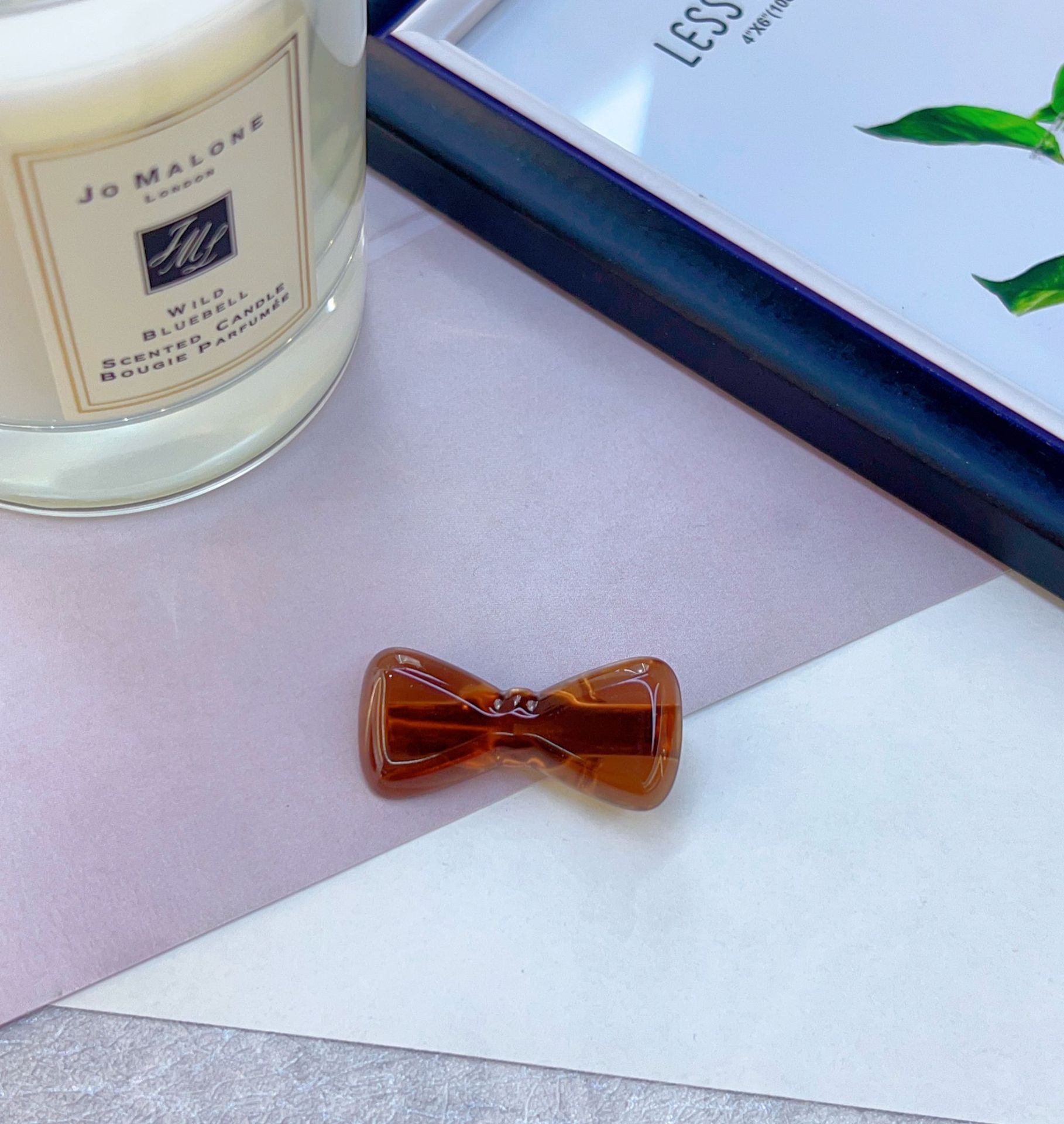 清新甜美简约醋酸加厚可爱蝴蝶结发夹边夹刘海夹发饰女详情7