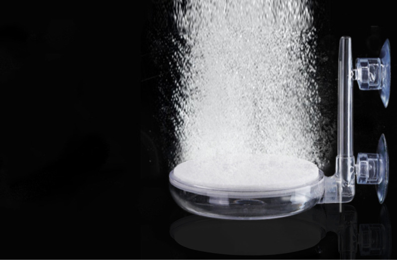 20393  气泡石增氧头鱼缸氧气泵充氧机静音纳米气盘雾化器爆氧空气细化器详情5