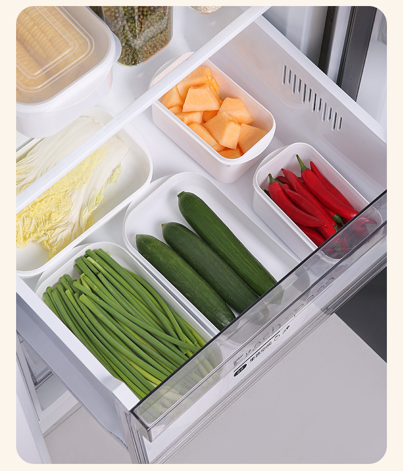 保鲜盒冰箱专用食品级收纳盒冷冻带盖密封盒食物饺子盒蔬菜食品盒详情14