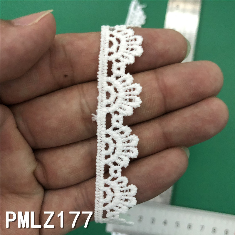 New Lolita embroidery water-soluble lace, milk silk single-sided small flower wave lace, lace with barcode pic 38