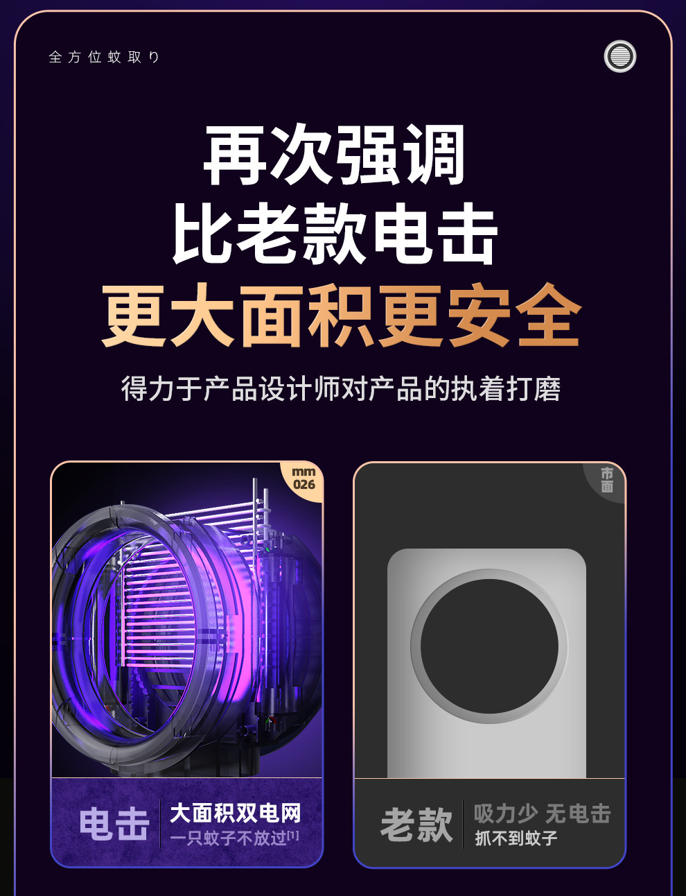 The new Xingren Electric shock mosquito Killer is a household silent light wave usb rechargeable LED night light with strong suction pic 7
