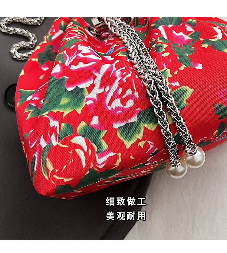 花棉袄潮酷水桶包新款2024春季个性民族风单肩包国潮复古斜挎女包详情44