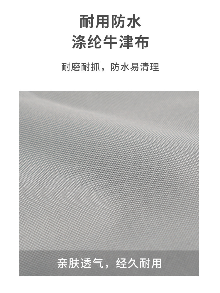 折叠式宠物床椅便携式圆形高架猫床防水小狗帕帕桑椅宠物月亮床椅详情4