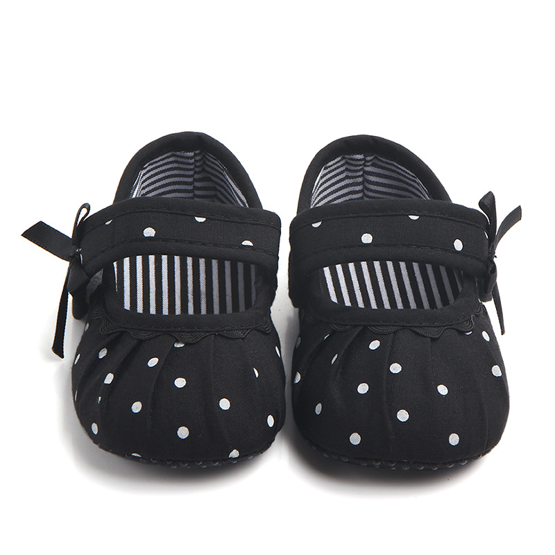 Autumn new polt-pleat Velcro baby walking shoes for export wholesale, baby walking shoes D0689 pic 1