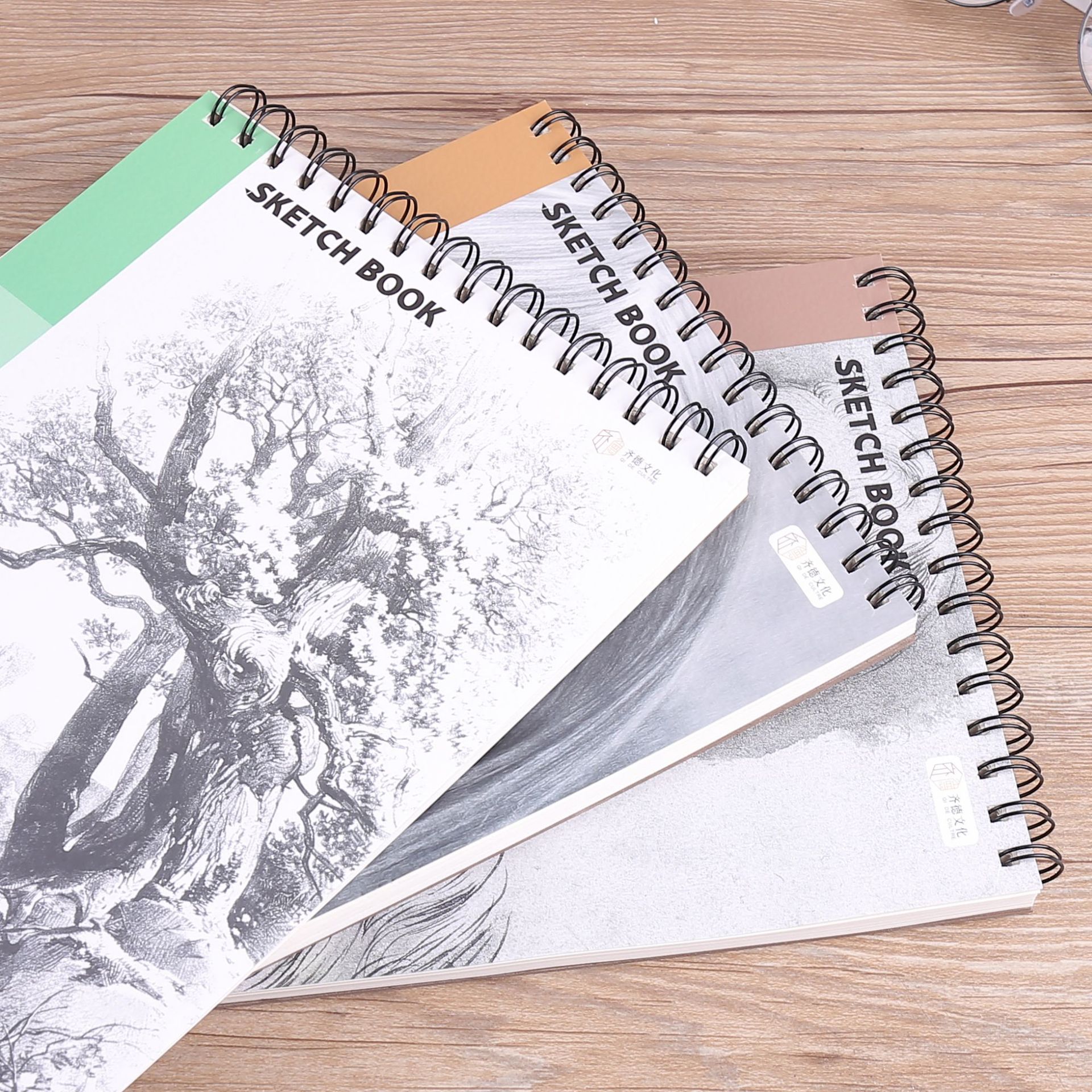 A4加厚素描本美术生画纸专用速写本16k空白图画本手绘彩铅画纸详情20