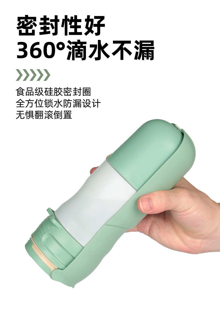 Outdoor lighting tableware for pets, folding and hanging dog drinking cups, camping with light feeders pic 9