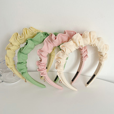 韩版新品发饰撞色百搭高级感编织发箍高颅顶麻花辫子头箍发窟配饰详情32