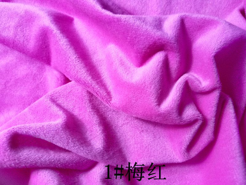 The manufacturer has in stock crystal super soft, crystal fleece super soft short plush fabric for cushions, throw pillows, and toy fleece pic 7