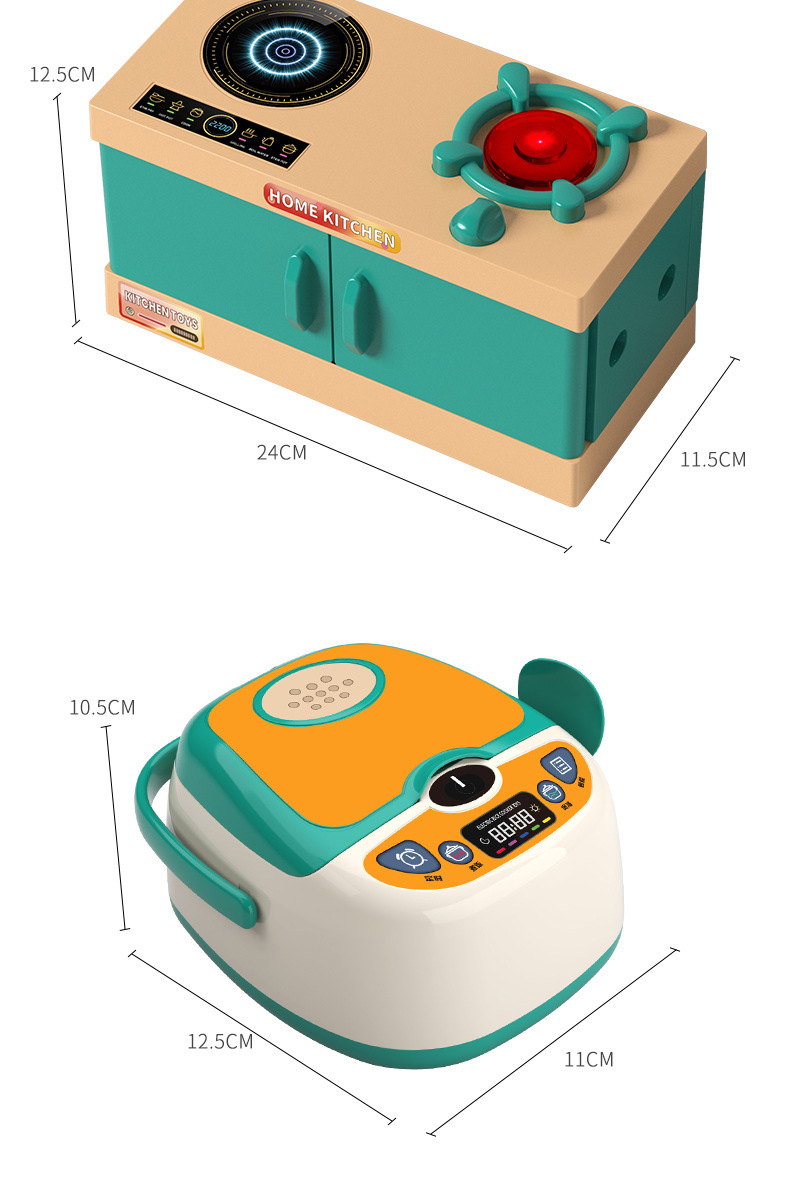过家家仿真厨房做饭儿童益智玩具女孩套装水果切切乐男孩3-6岁以详情26