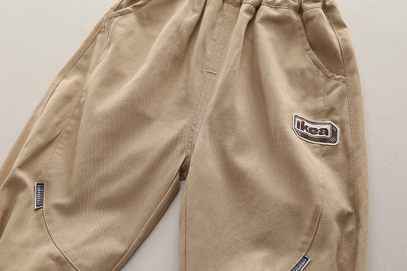 儿童裤子童装男童2024秋季新款批发 中小童男孩长裤 一件代发定制详情11