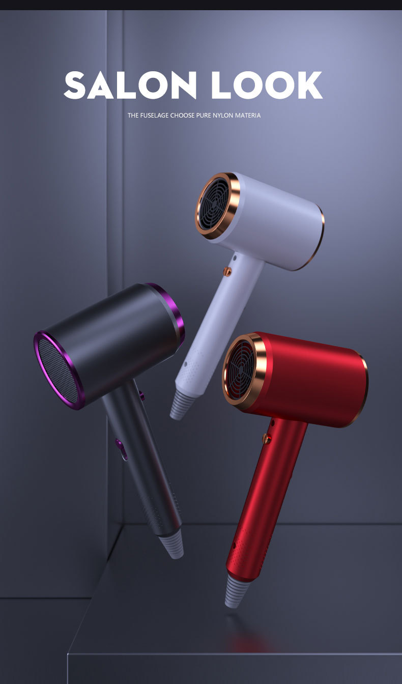 Gift hammer hair dryer, electric hair dryer, household negative ion hair care, cold and hot air, high-power hair dryer, cross-border pic 17
