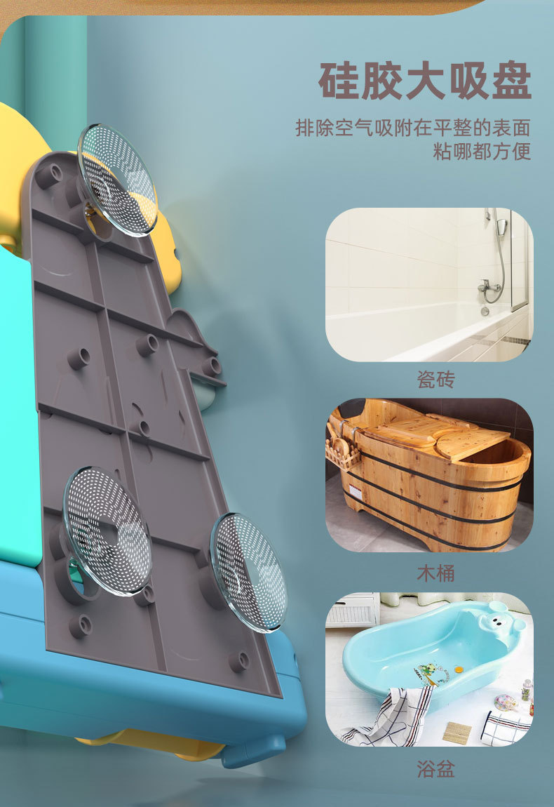 跨境儿童恐龙浴室玩具动物转转乐吸盘宝宝戏水花洒喷水洗澡玩具详情6