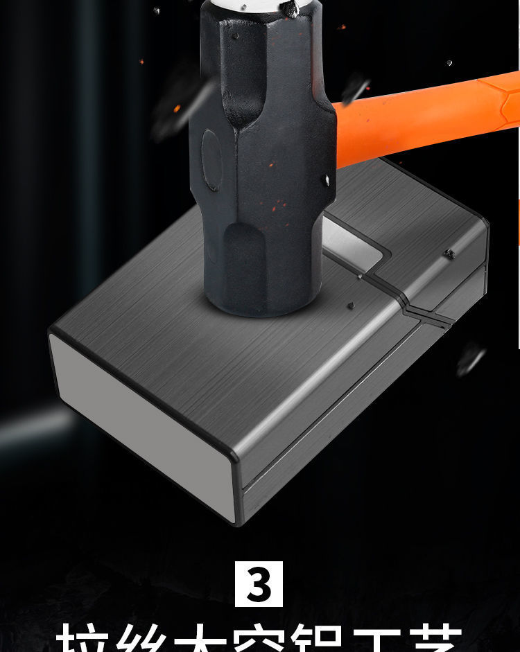 超薄创意铝合金男士便携烟盒20支装个性刻字防压防潮软硬通用详情6