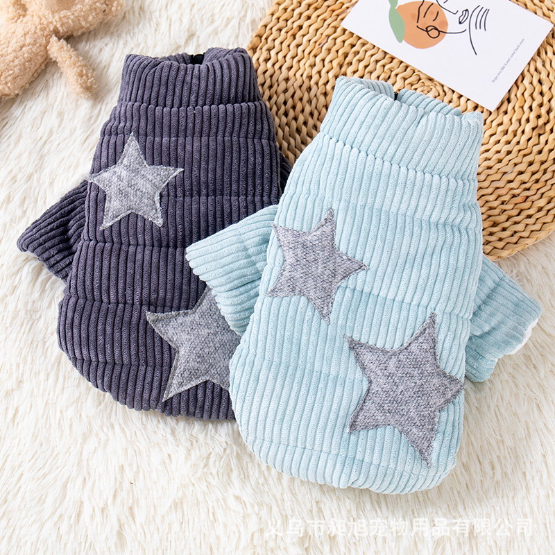 宠物狗狗衣服秋冬季加厚保暖泰迪柯基法斗小狗猫咪冬天衣服批发详情10