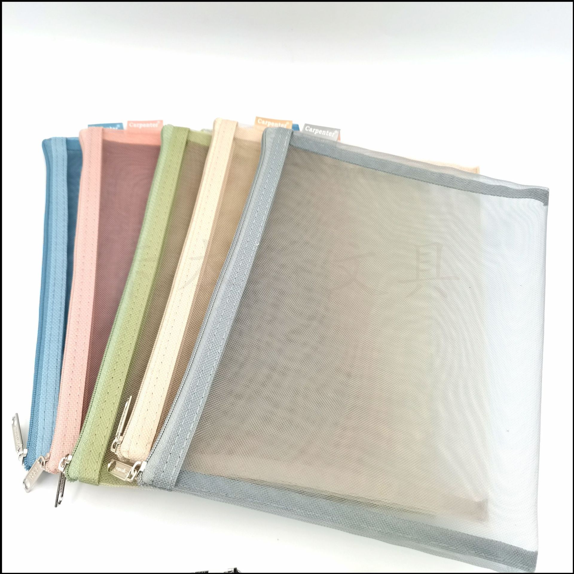 A5 zipper bags, office materials bags, net bags, file bags, factory direct sales, student test paper bags, bill storage bags pic 10