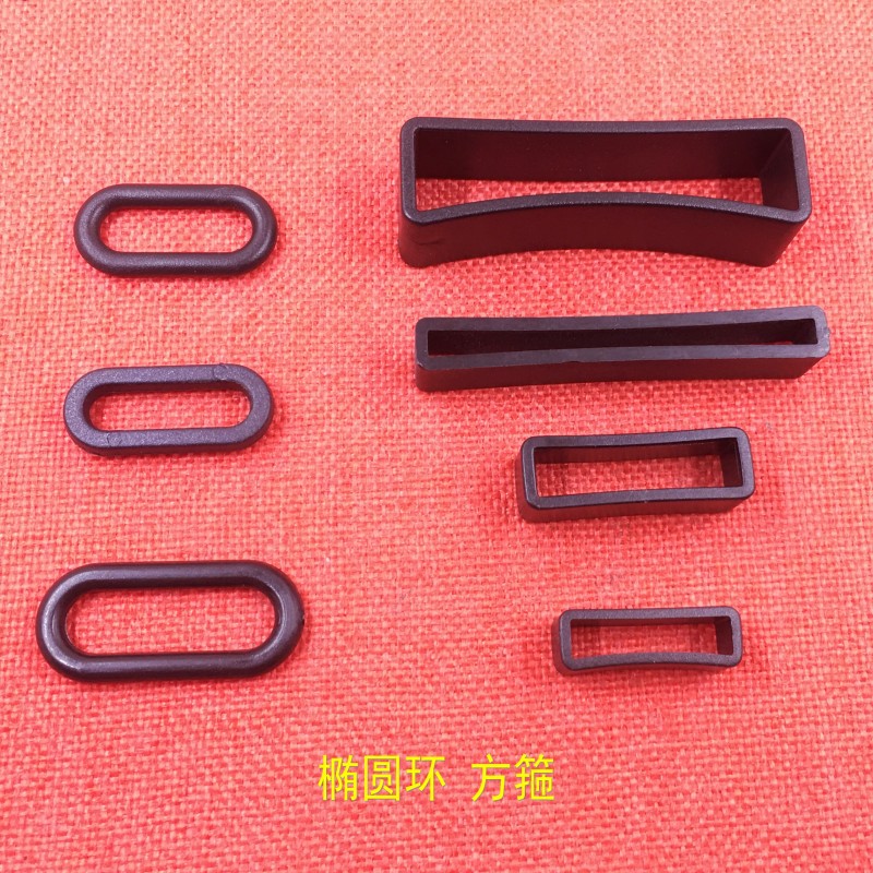 The manufacturer supplies plastic square buckles, POM mouth buckles, two-position buckles, backpack adjustment buckles and luggage accessories in stock pic 5