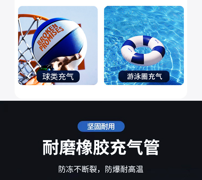 汽车车用无线车载充气泵便携式数显打气筒跨境热款汽车打气泵详情15