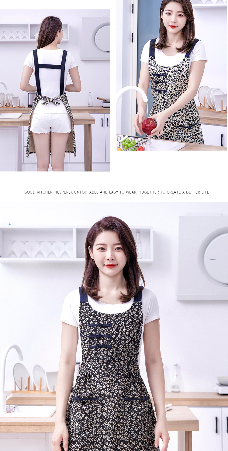 【LOVELY HOME】【持嘉】亲肤灯芯绒面料透气耐磨防污碎花搭配复古盘扣详情13