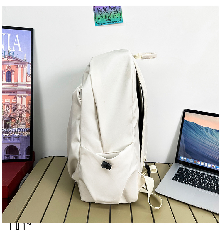 2024新款书包女大学生高中初中生旅行防水背包潮牌男大容量双肩包详情11